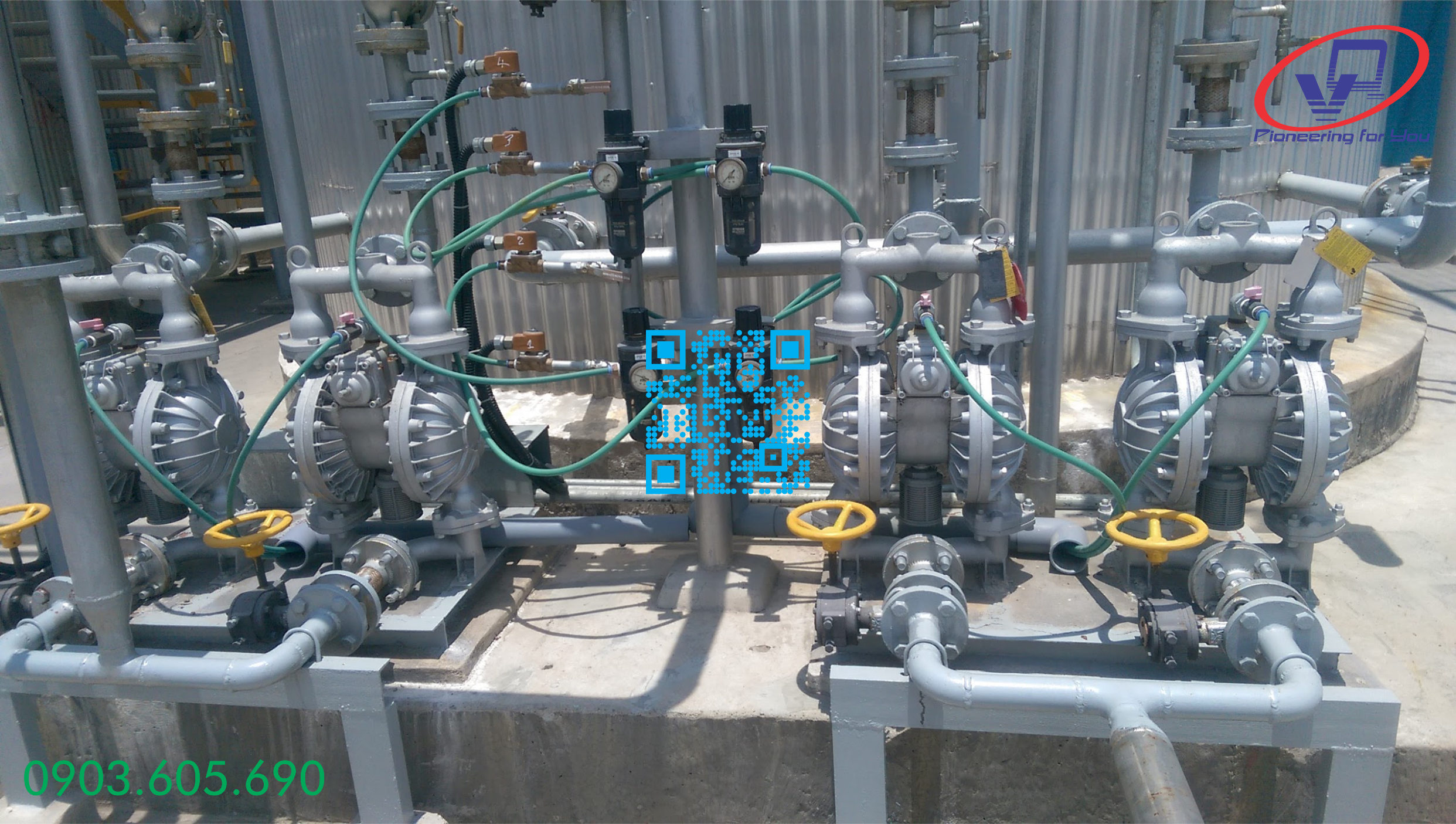 Bơm màng Yamada - Japan