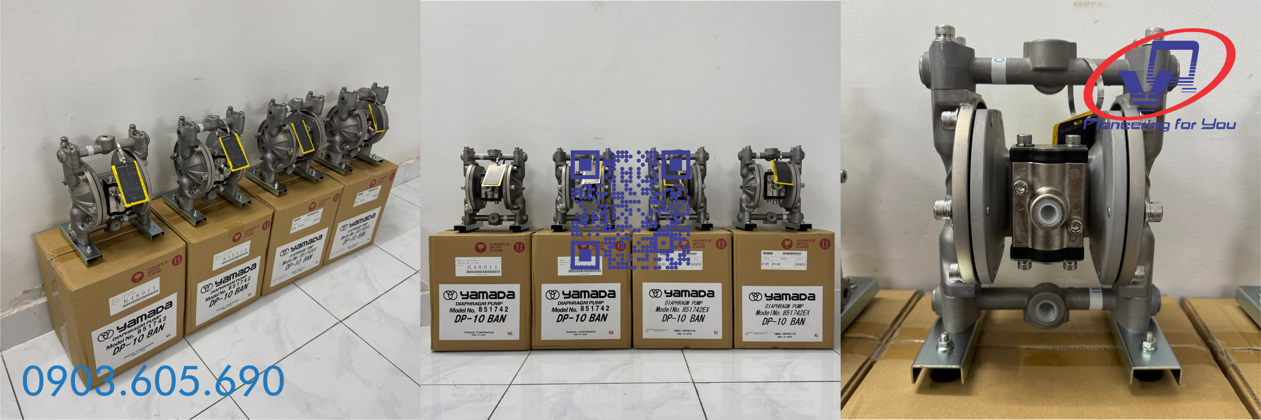 bơm màng DP-10BAH Yamada