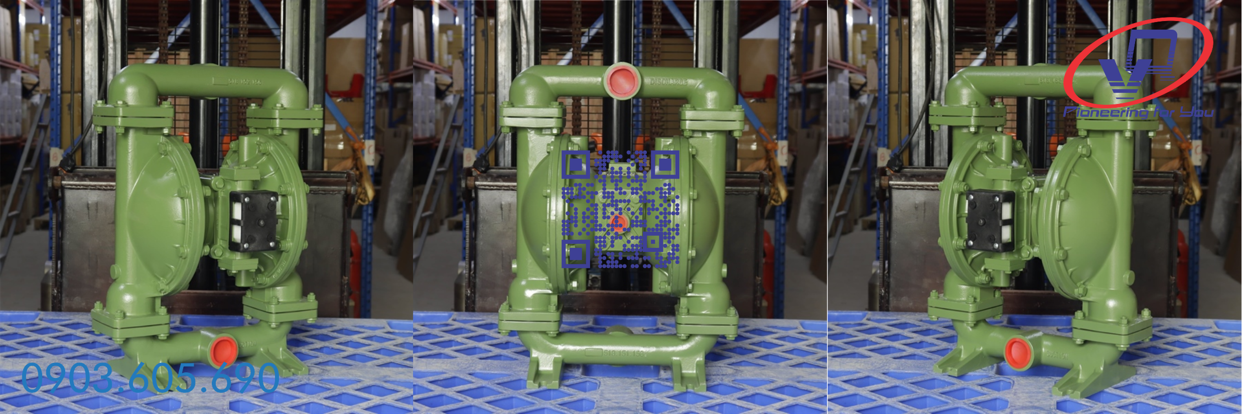 Bơm màng Marathon M15B1AGTABS000