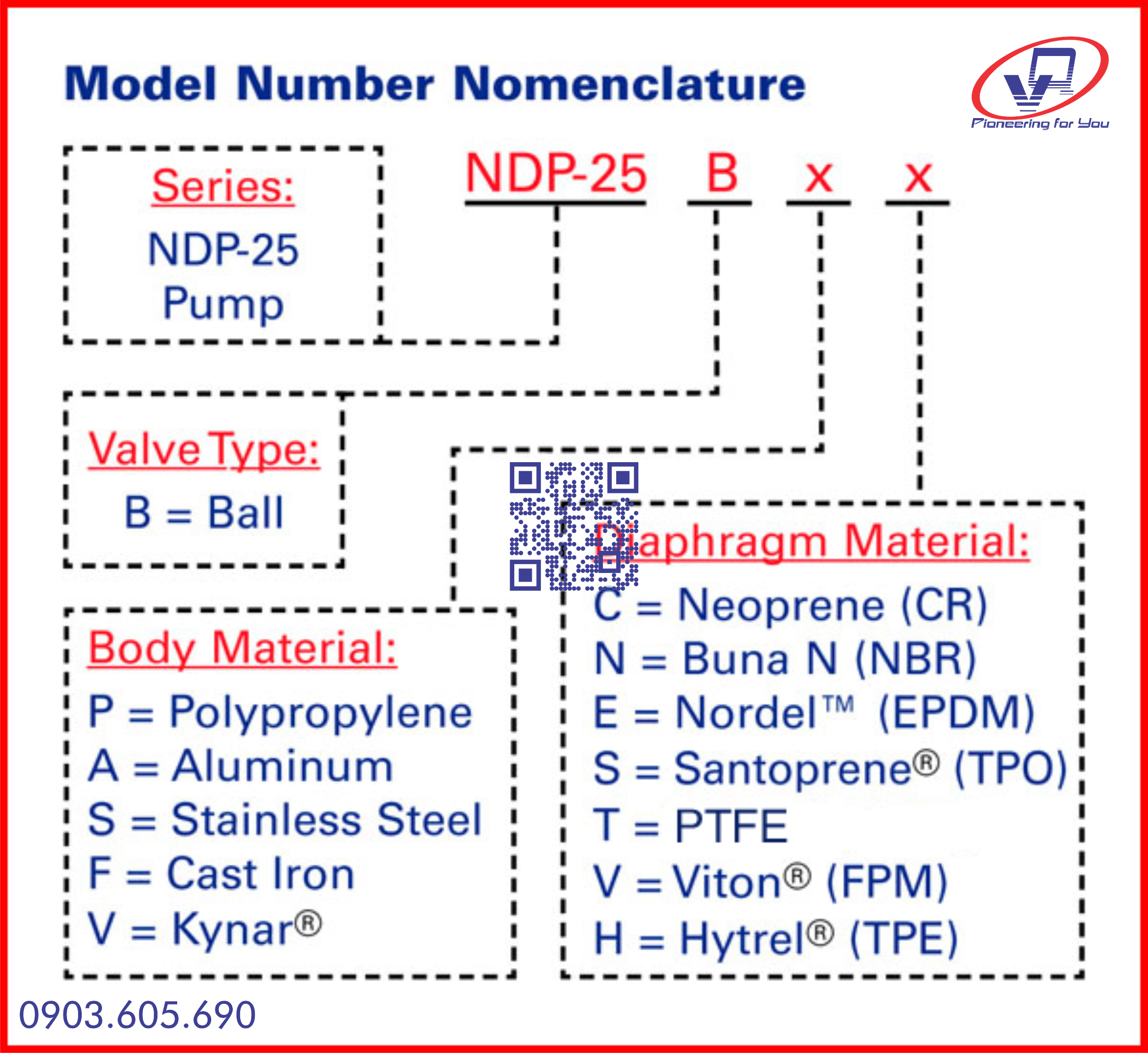 Bơm màng YAMADA NDP-P25BVS-FL