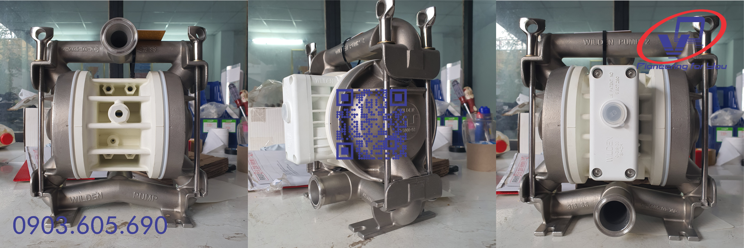 bơm màng Wilden P2/SSPPP/TSU/TF/STF/0070