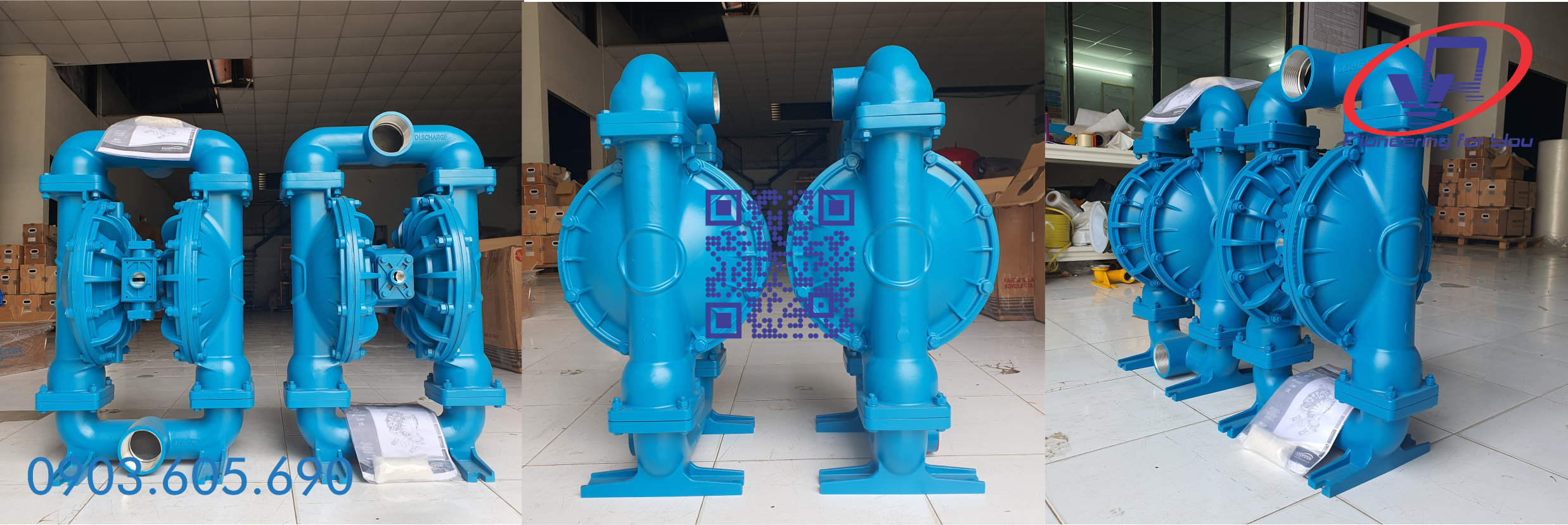 Bơm màng khí nén Sandpiper