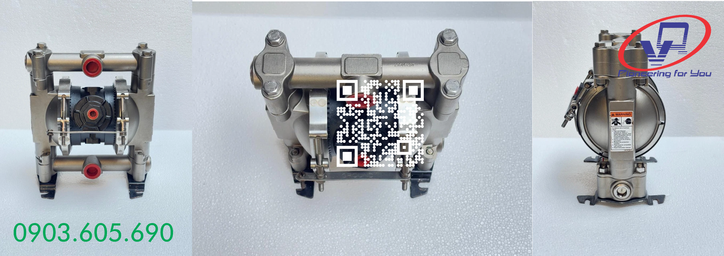 Bơm màng VerderAir VA20SP-SSTFTFTBOO 810.6839